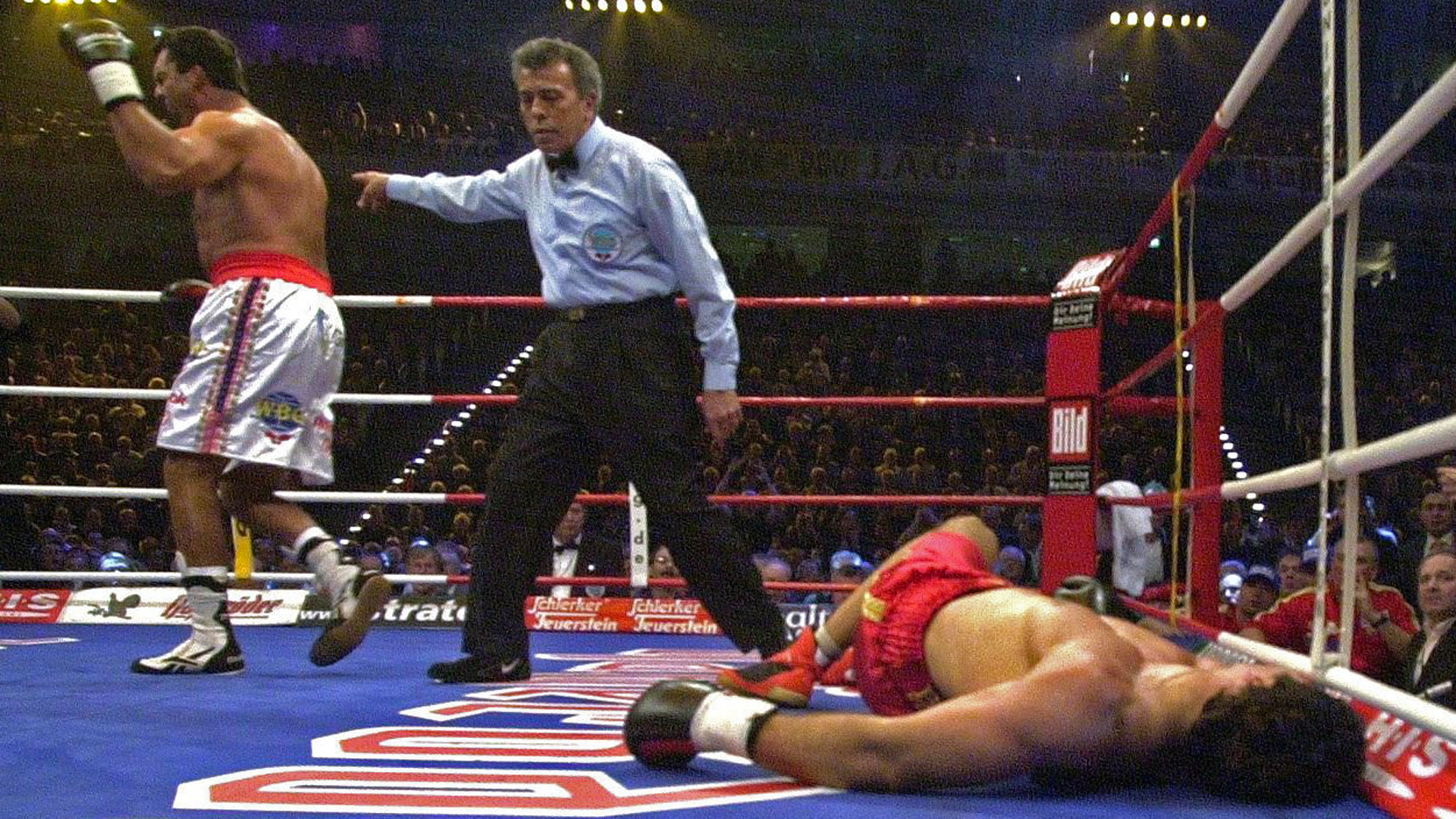 Corrie Sanders besiegt Wladimir Klitschko 2003