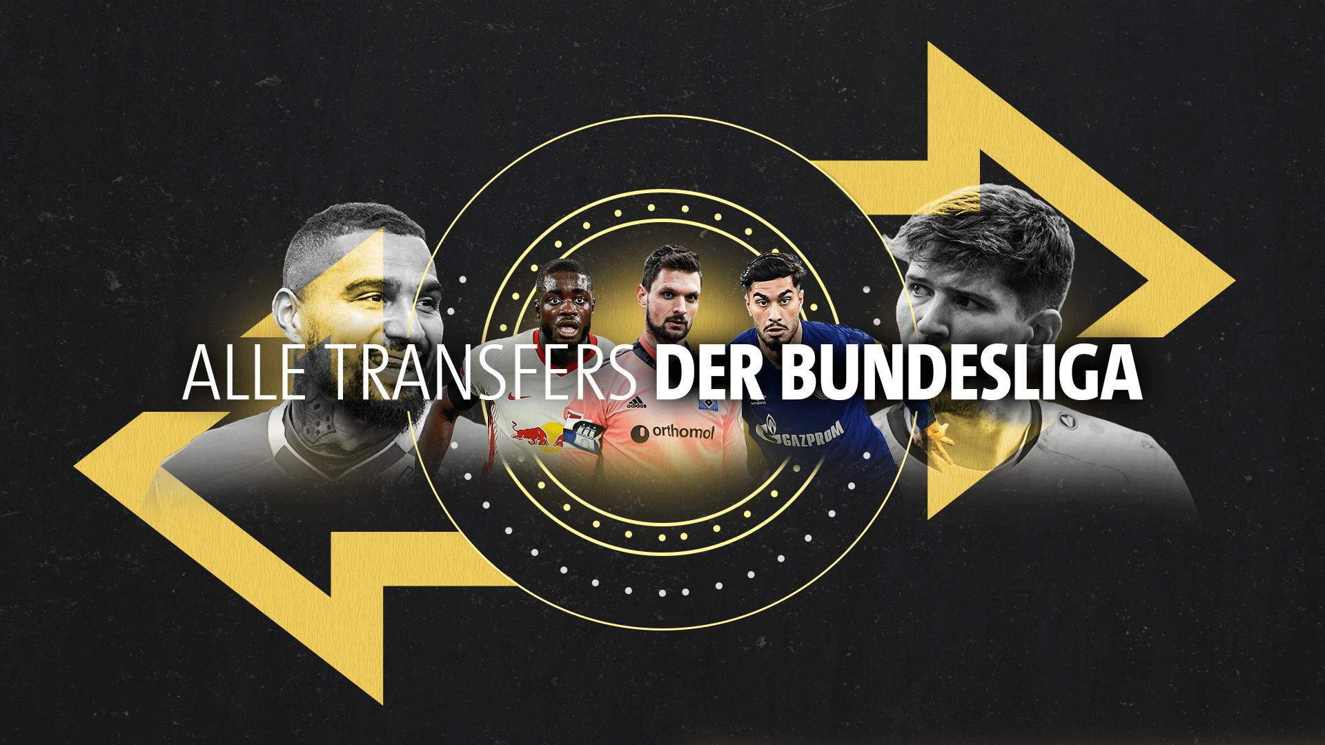 Alle Transfers, die Bundesliga-Wechselbörse