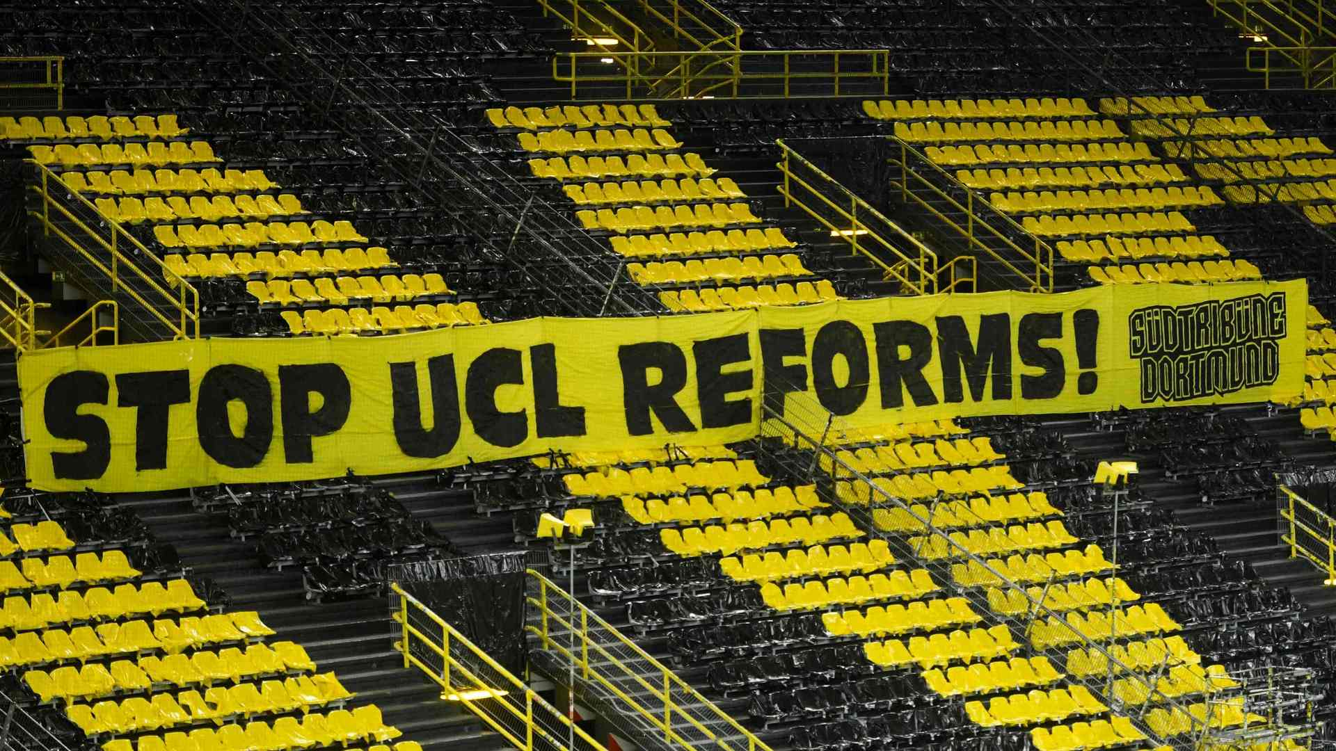 Dortmunder Fans mit klarer Ansage: Stopp die Reformen der Champions League!