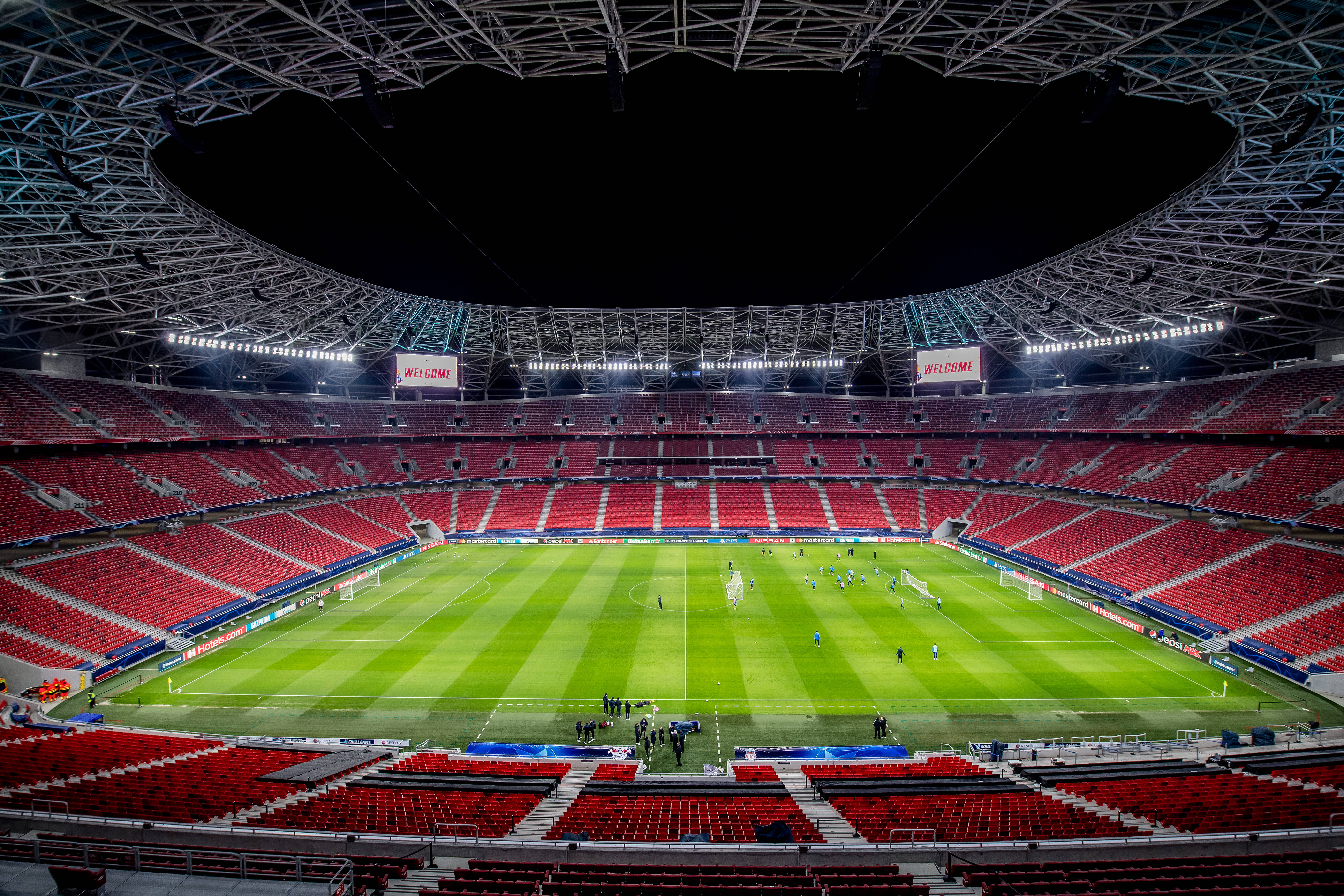 Die Puskas Arena in Budapest ist für die UEFA ein Anlaufpunkt für Spielverlegungen.