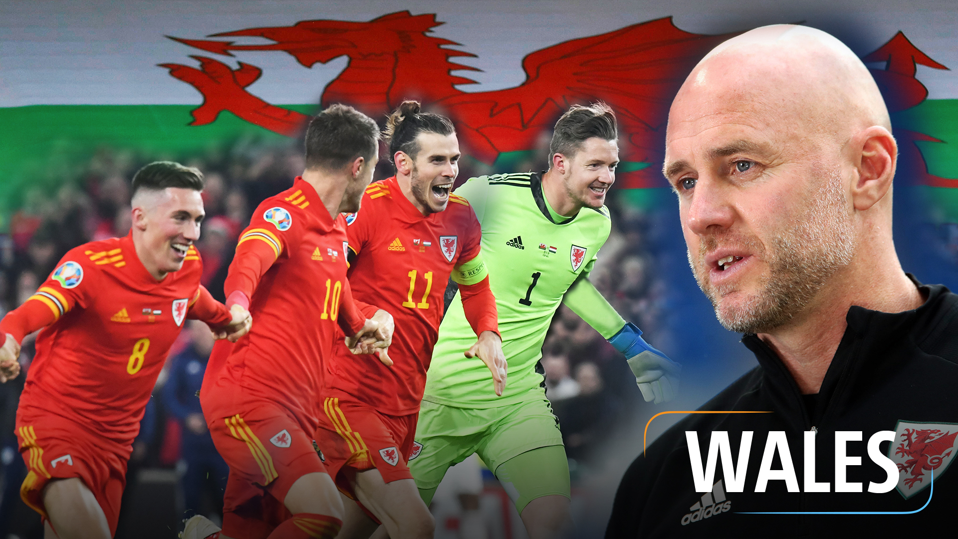 Teaserbild für die Nationalmannschaft: Wales