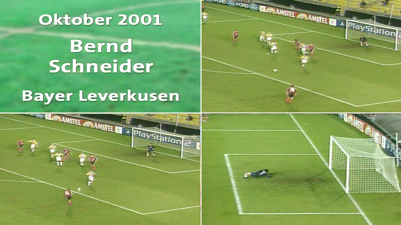Tor des Monats Oktober 2001, Bernd Schneider